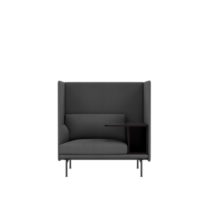 Outline Highback Work Chair, Right