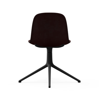 Form Chair Swivel 4L Full Uph. Black Alu