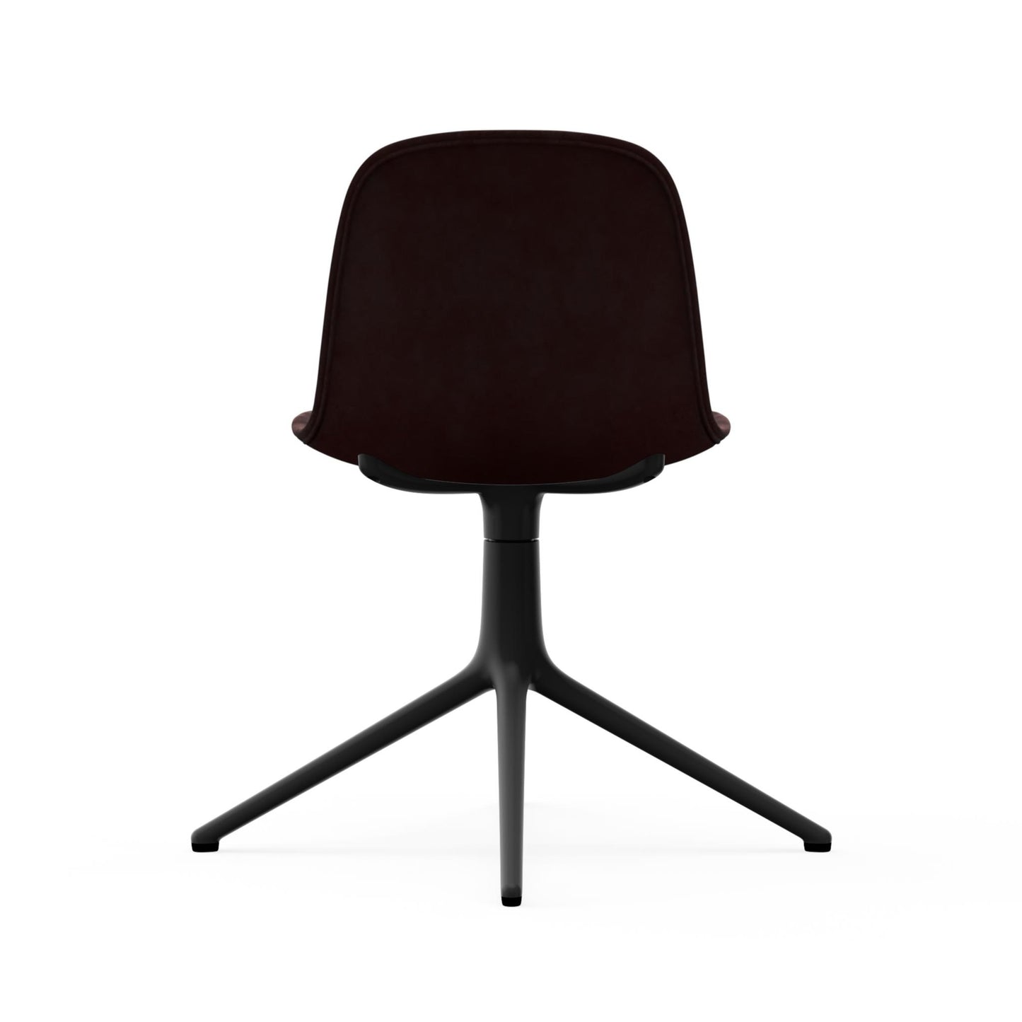 Form Chair Swivel 4L Full Uph. Black Alu