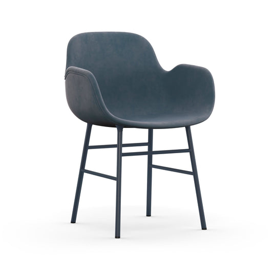 Form Armchair Full Upholstery Steel