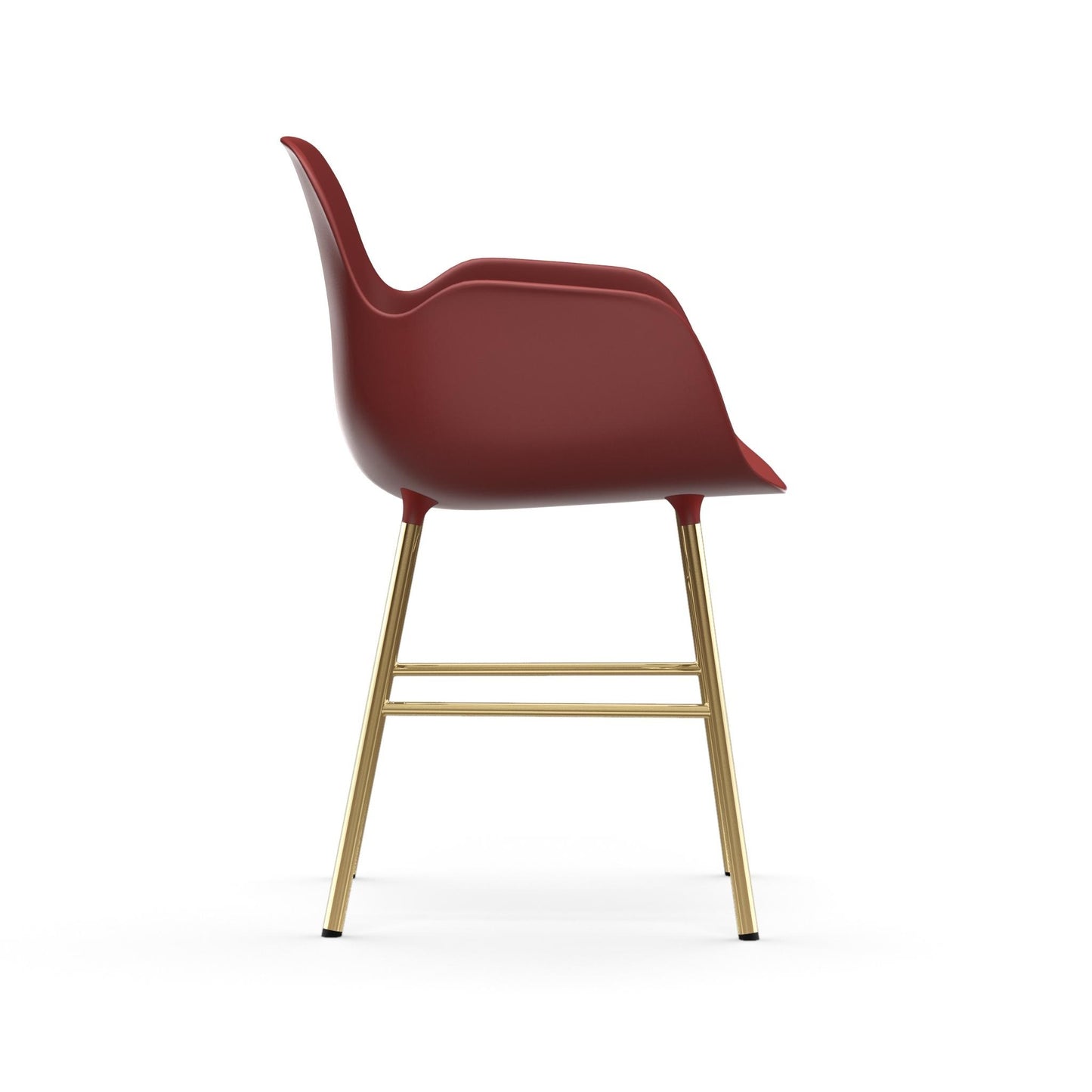 Form Armchair Brass