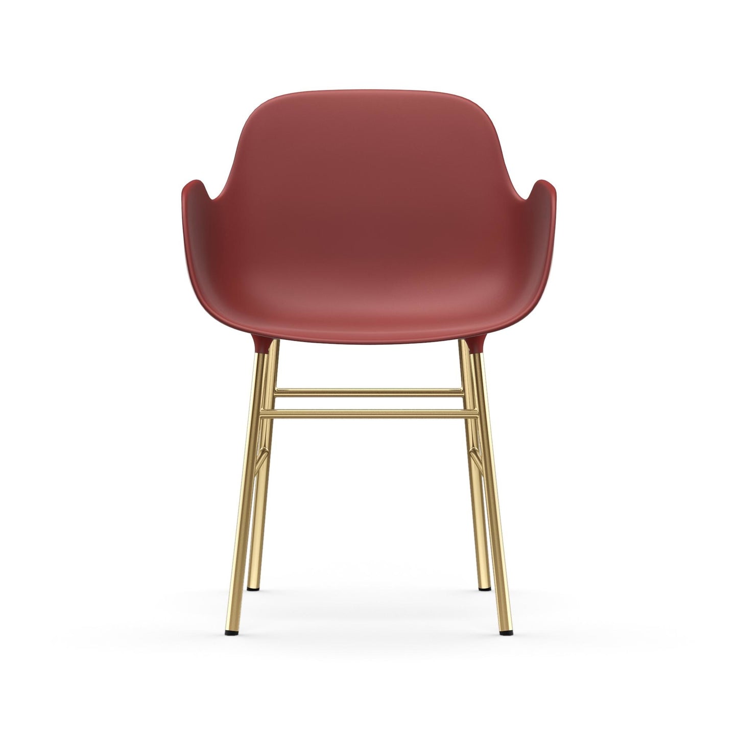 Form Armchair Brass