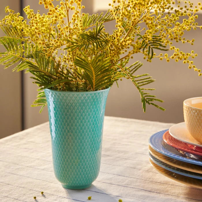 Lyngby Porcelæn Rhombe Color Vase