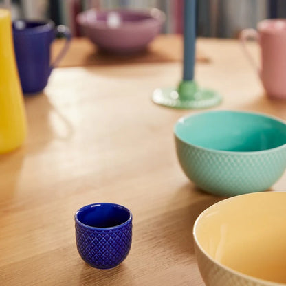 Lyngby Porcelæn Rhombe Color Egg Cup