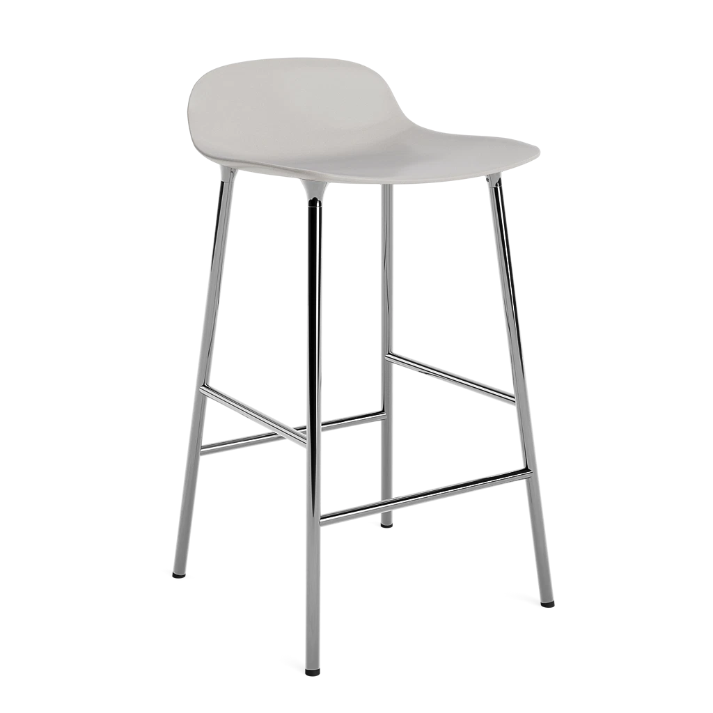 Form Barstool 75 cm Chrome
