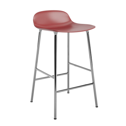 Form Barstool 75 cm Chrome