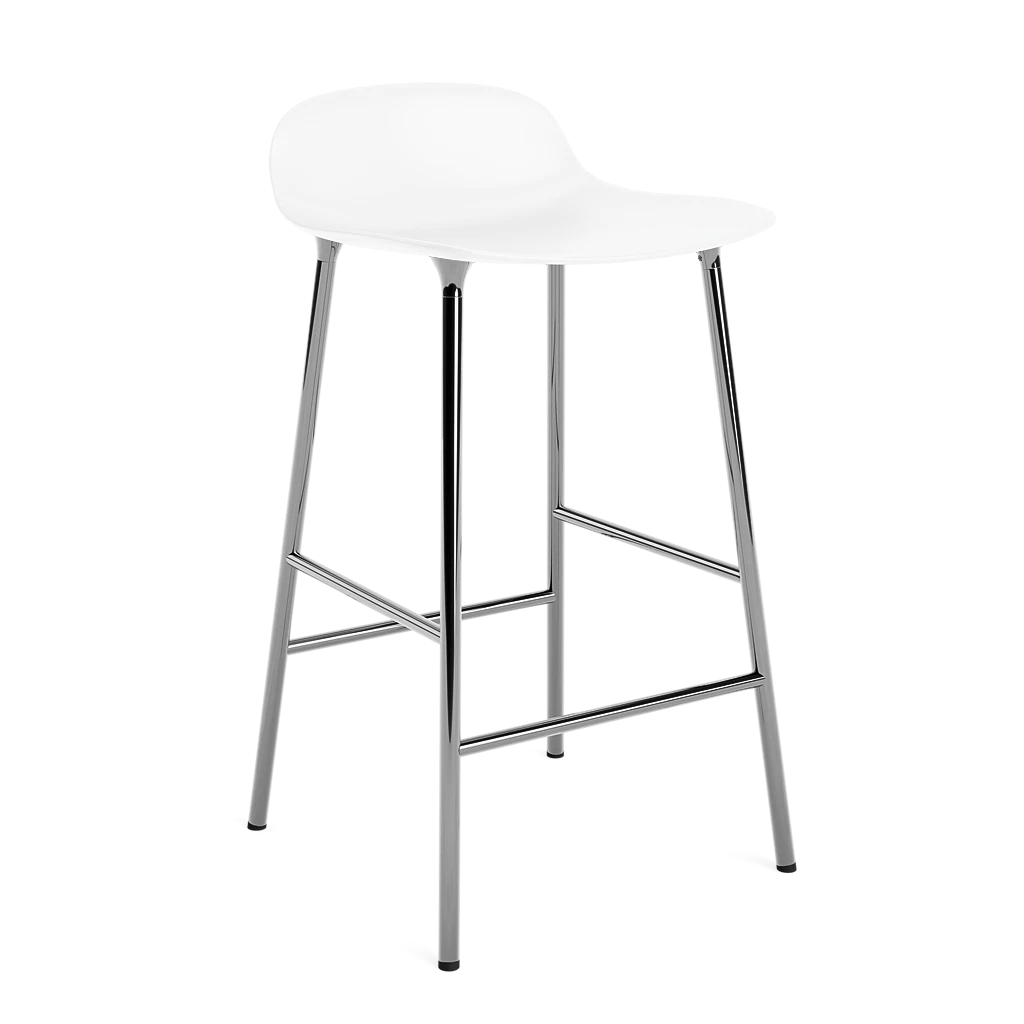 Form Barstool 75 cm Chrome