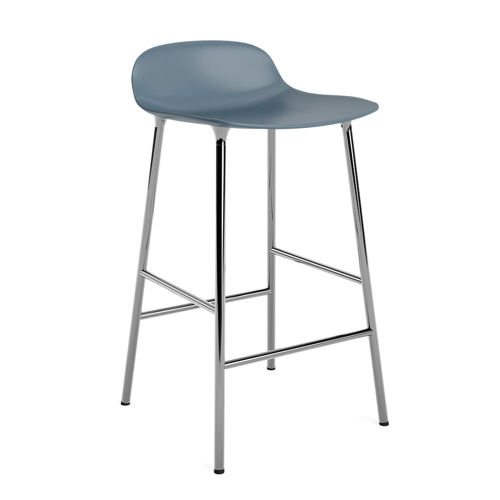 Form Barstool 75 cm Chrome