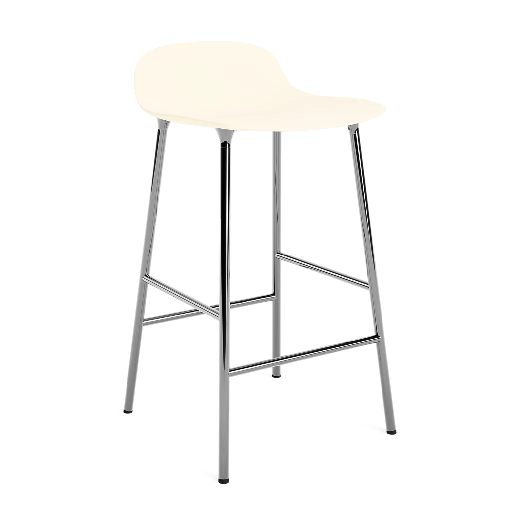 Form Barstool 75 cm Chrome