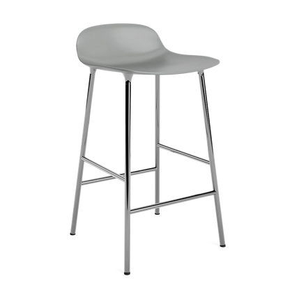 Form Barstool 75 cm Chrome