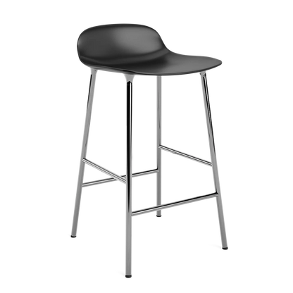 Form Barstool 75 cm Chrome