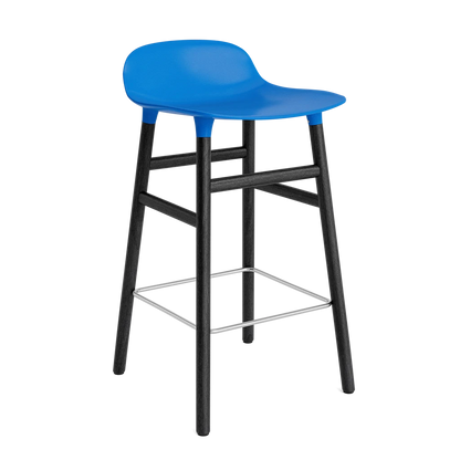 Form Barstool 65 cm Black Oak