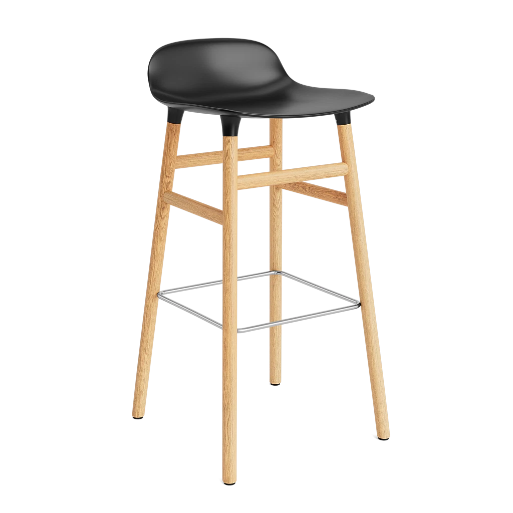 Form Barstool 75 cm Oak