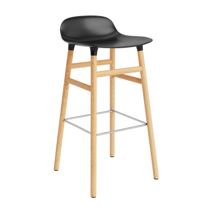 Form Barstool 75 cm Oak