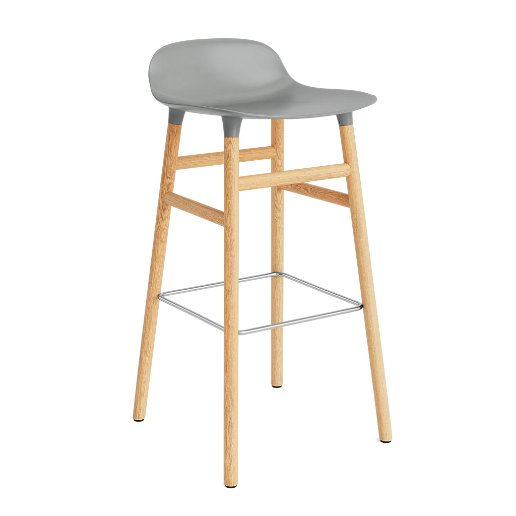 Form Barstool 75 cm Oak