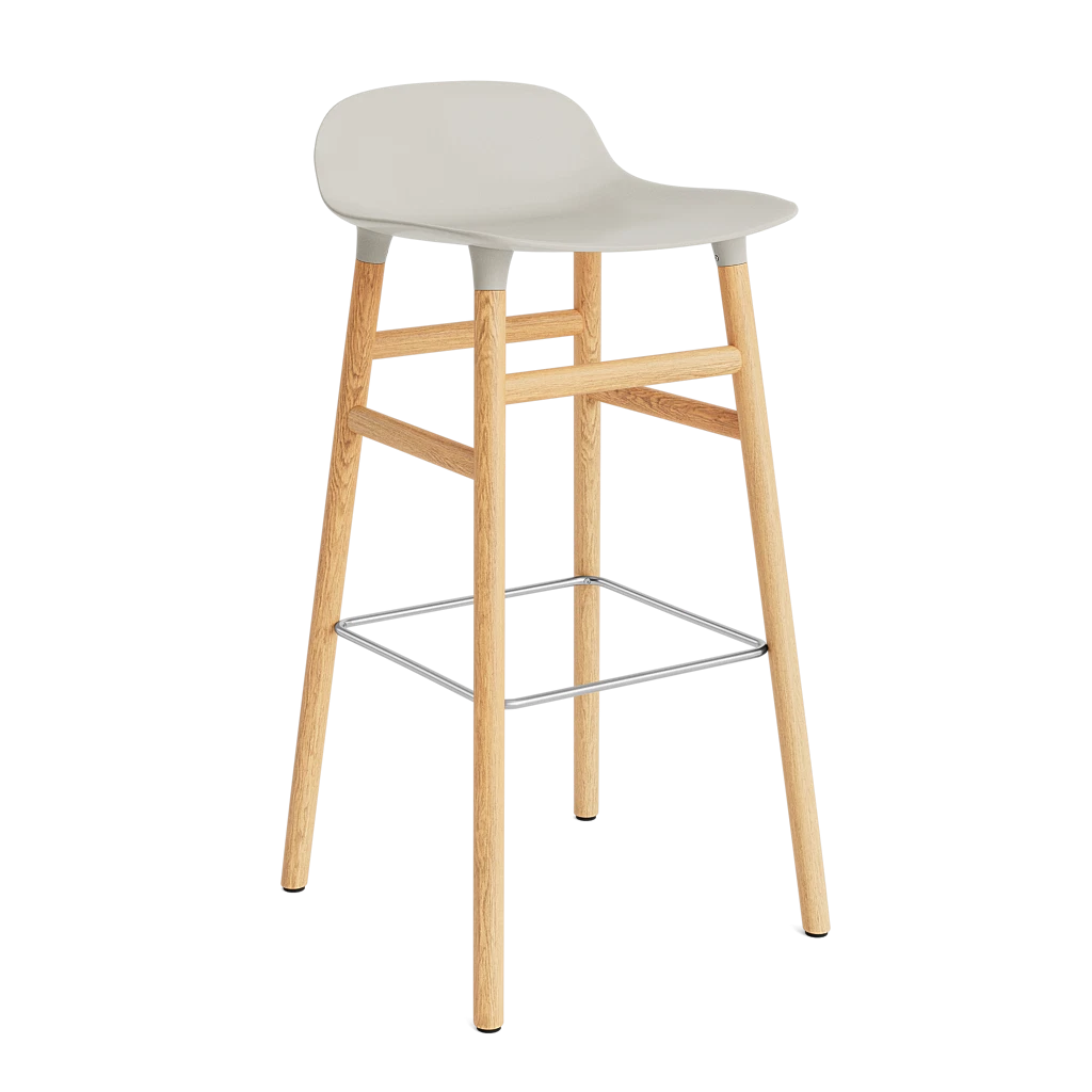 Form Barstool 75 cm Oak