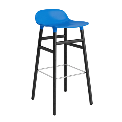 Form Barstool 75 cm Black Oak