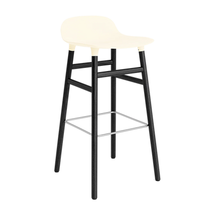 Form Barstool 75 cm Black Oak