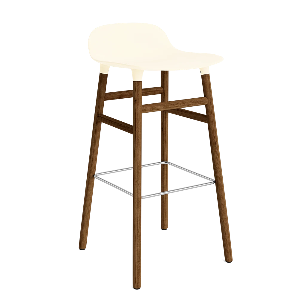 Form Barstool 75 cm Walnut
