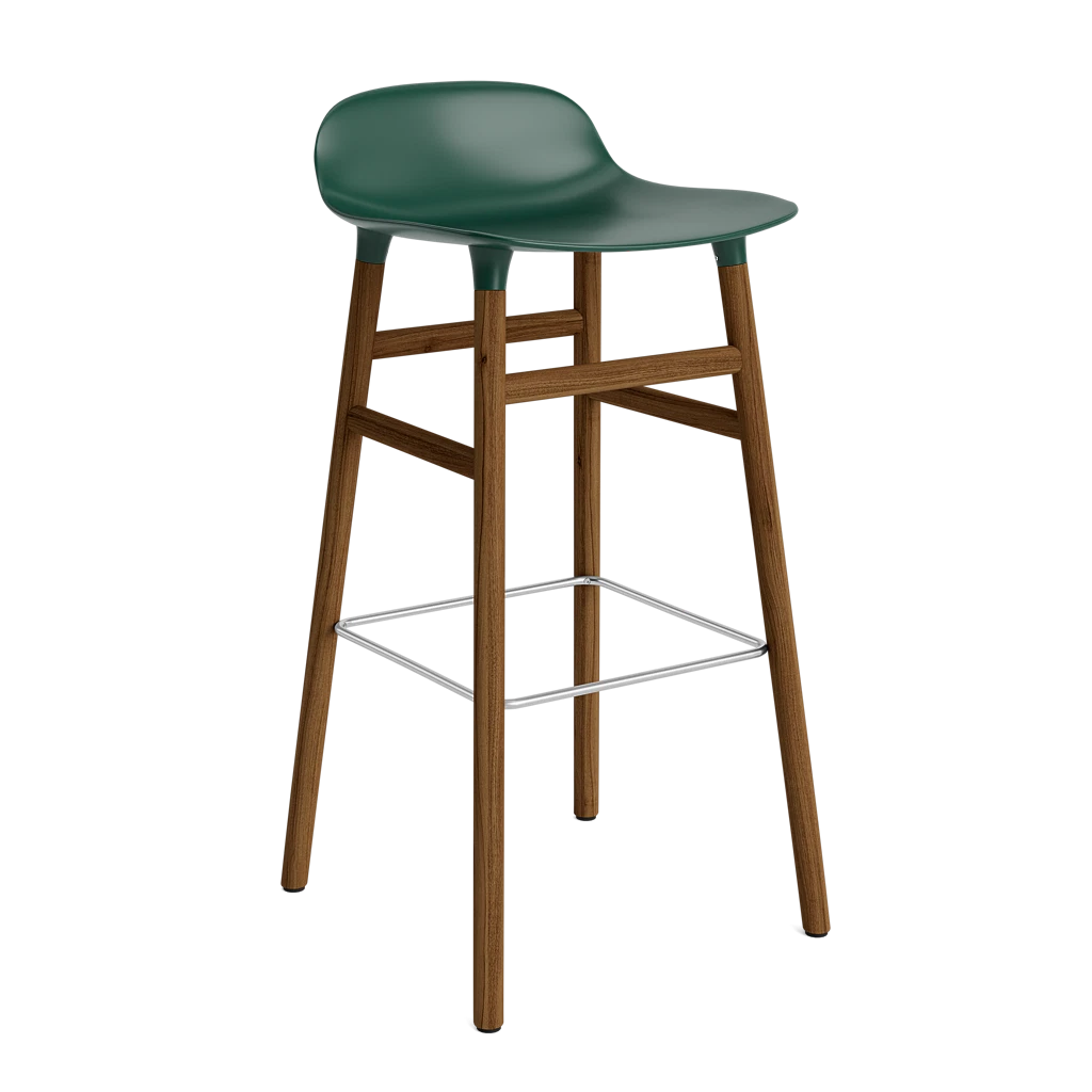 Form Barstool 75 cm Walnut