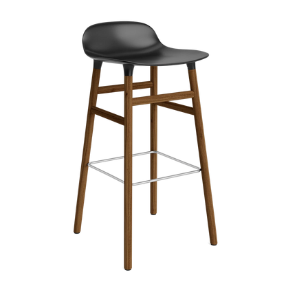 Form Barstool 75 cm Walnut