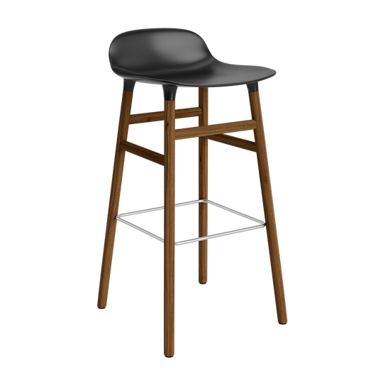 Form Barstool 75 cm Walnut