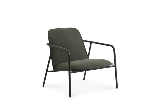 Pad Lounge Chair Low Black