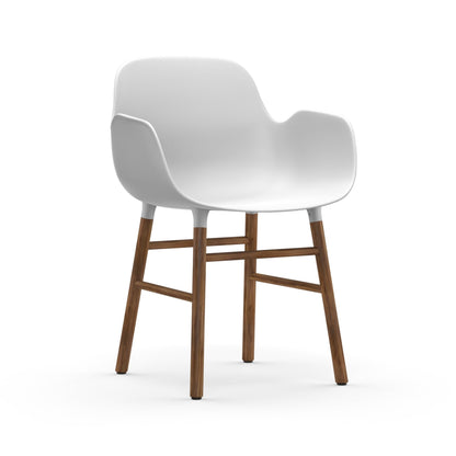 Form Armchair Walnut