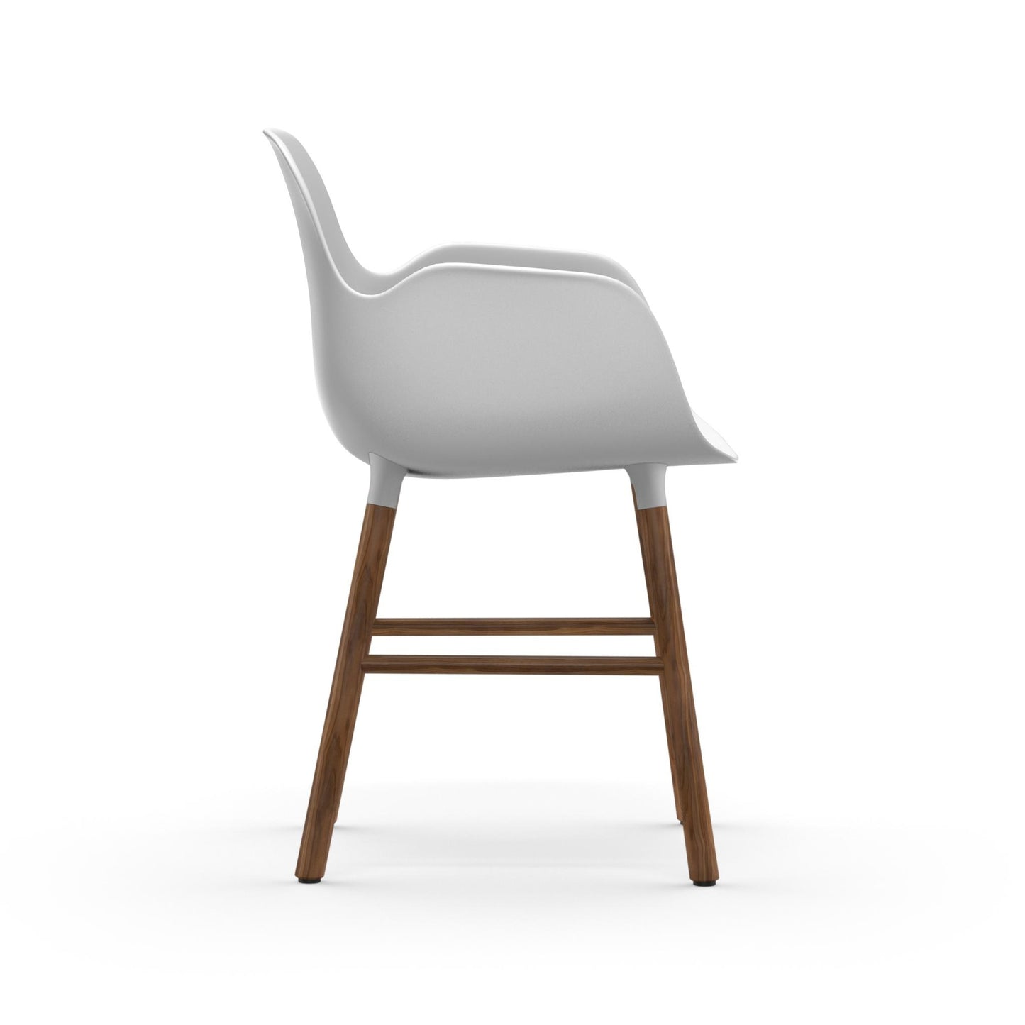 Form Armchair Walnut
