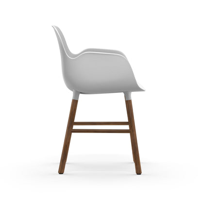 Form Armchair Walnut
