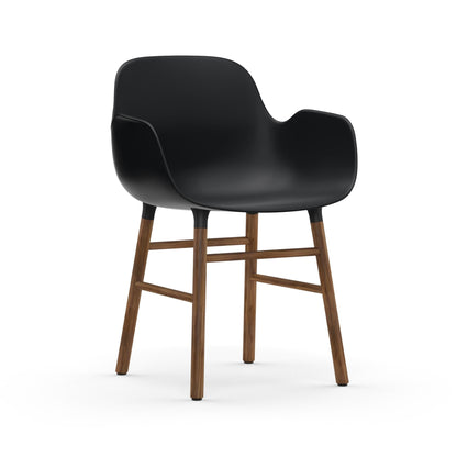 Form Armchair Walnut