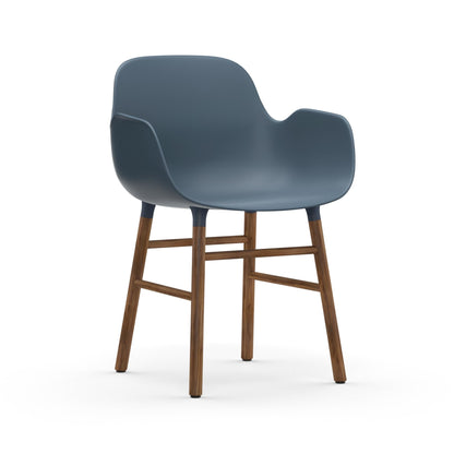 Form Armchair Walnut