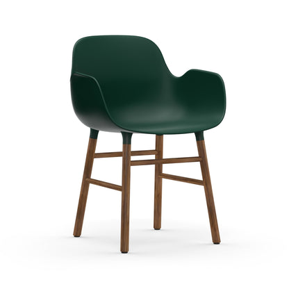 Form Armchair Walnut