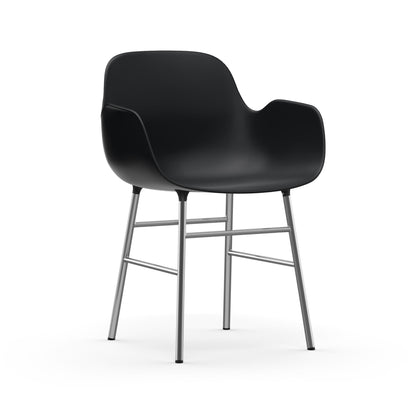 Form Armchair Chrome
