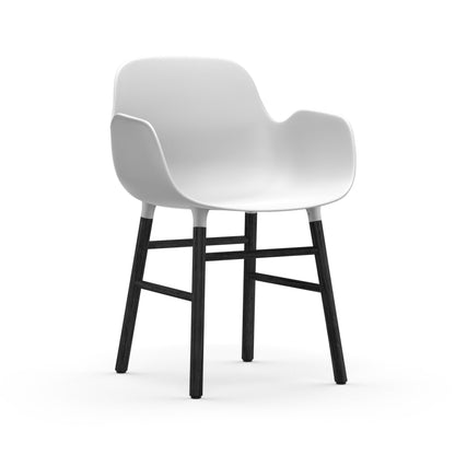 Form Armchair Black Oak