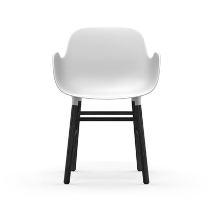 Form Armchair Black Oak