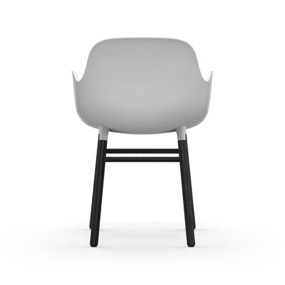 Form Armchair Black Oak