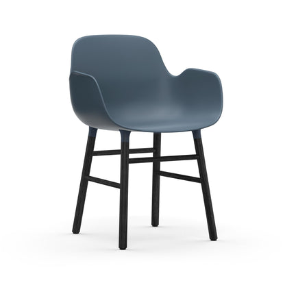 Form Armchair Black Oak