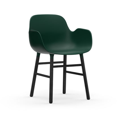 Form Armchair Black Oak