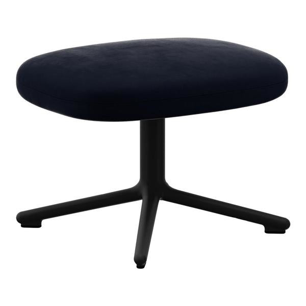 Era Footstool Black Alu