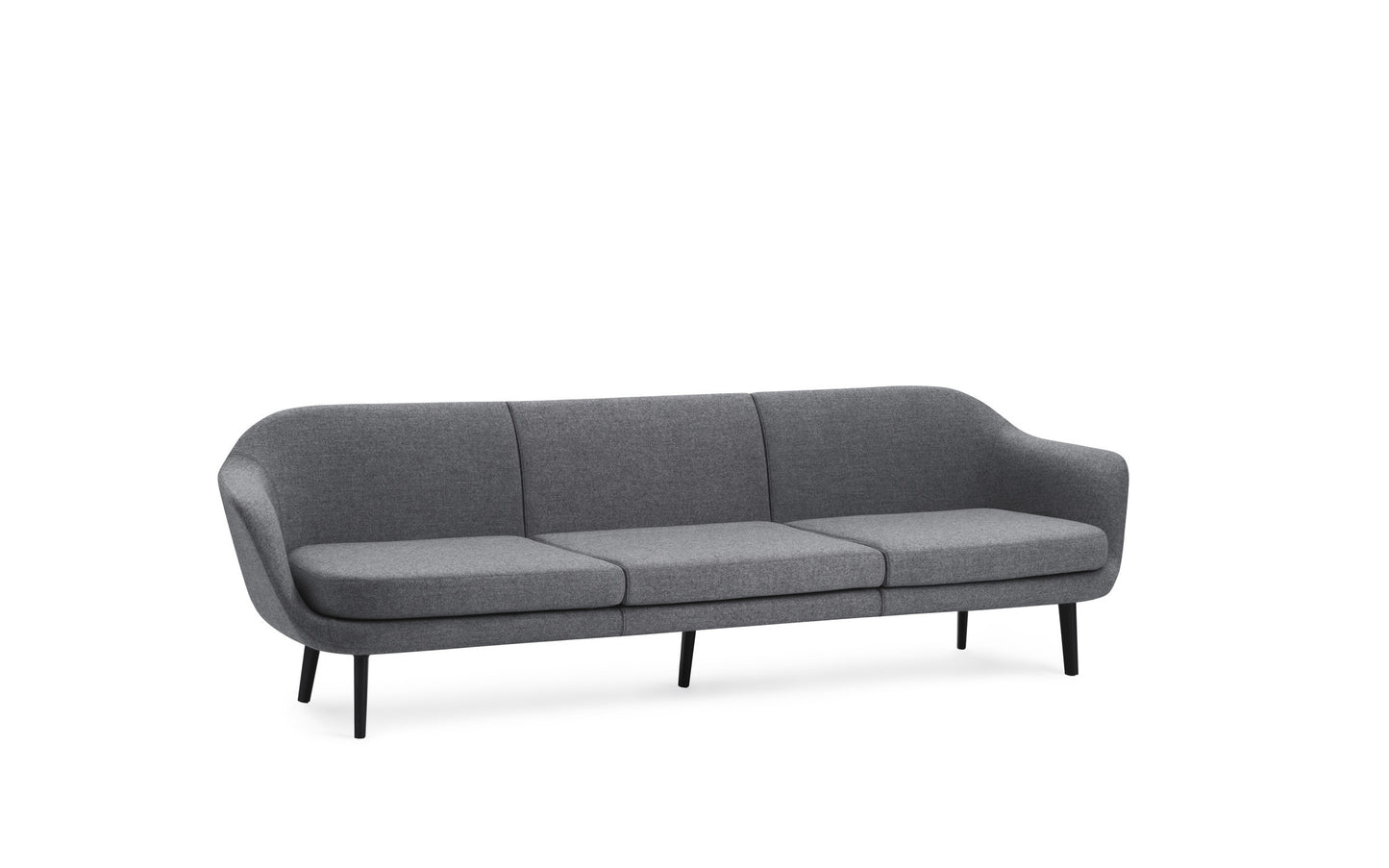 Sum Modular Sofa 3-Seater Aluminum