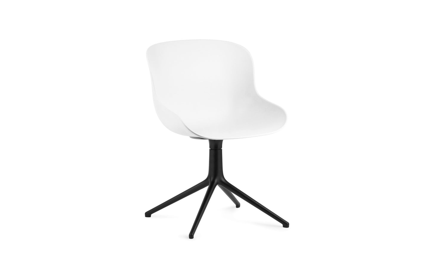 Hyg Chair Swivel 4L Black Alu