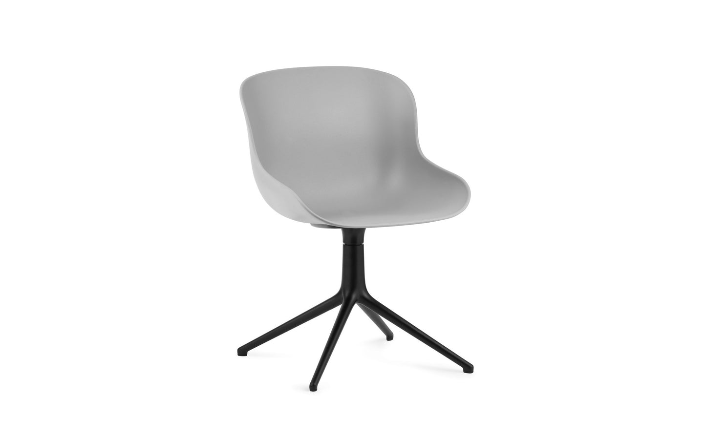 Hyg Chair Swivel 4L Black Alu