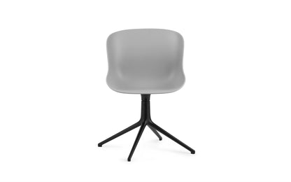Hyg Chair Swivel 4L Black Alu
