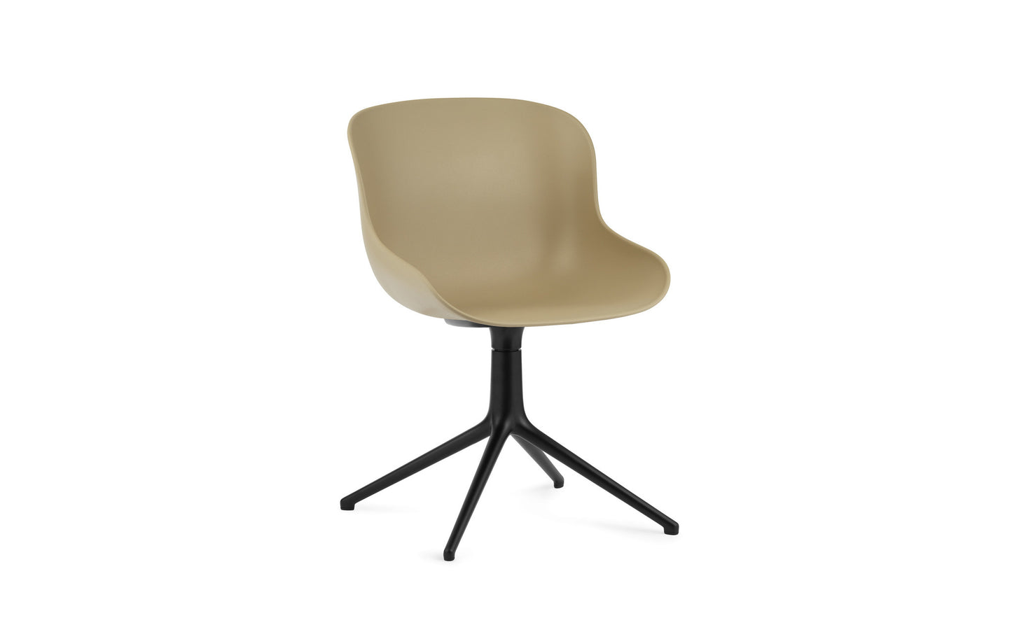 Hyg Chair Swivel 4L Black Alu