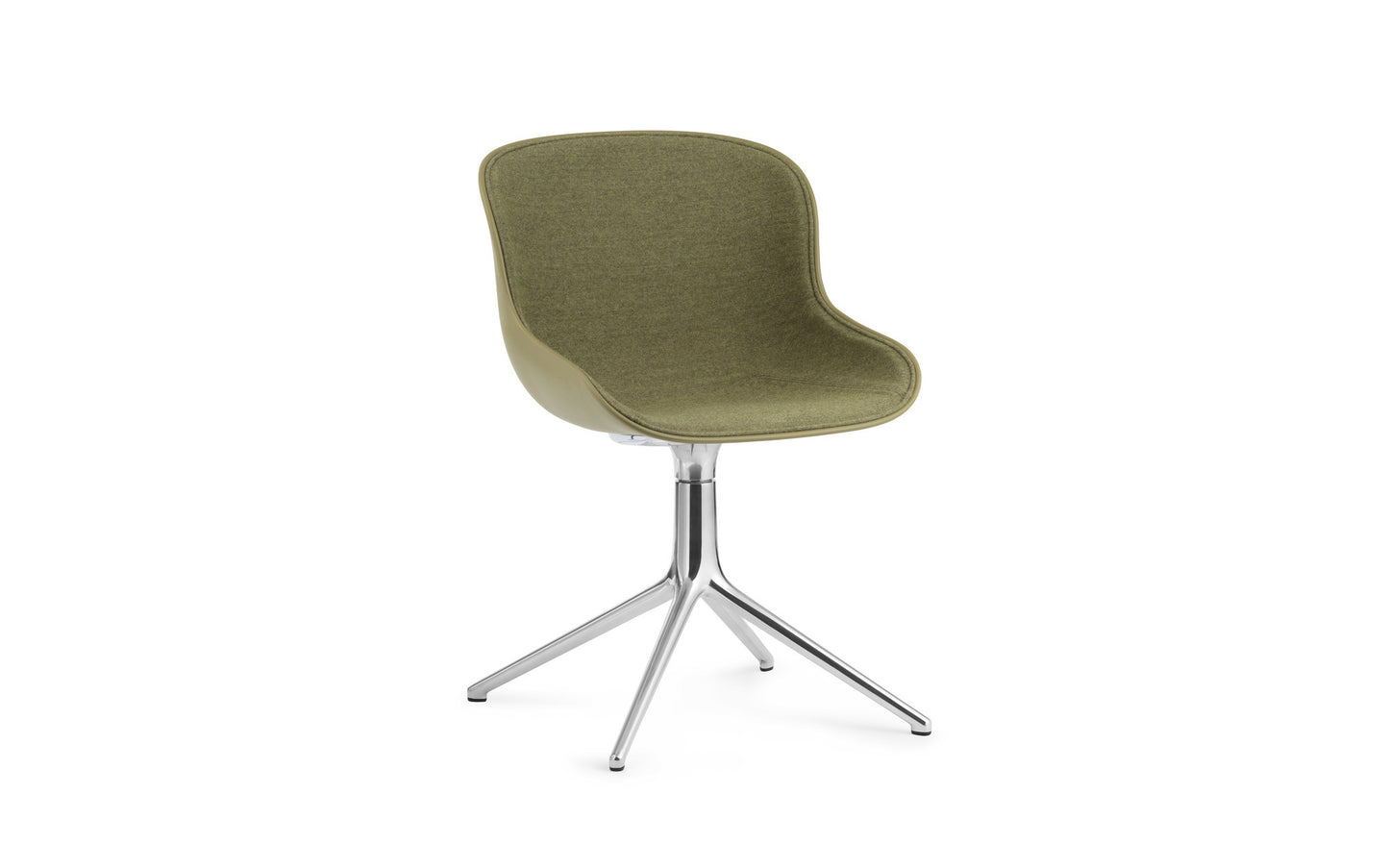 Hyg Chair Swivel 4L Front Upholstery Alu