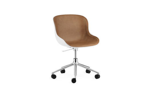 Hyg Chair Swivel 5W Gaslift Front Upholstery Alu