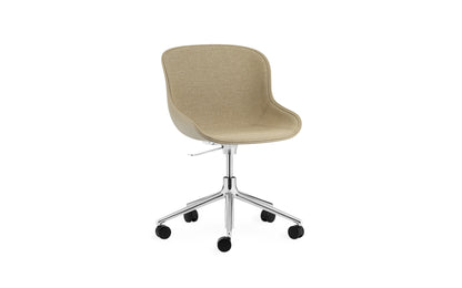 Hyg Chair Swivel 5W Gaslift Front Upholstery Alu