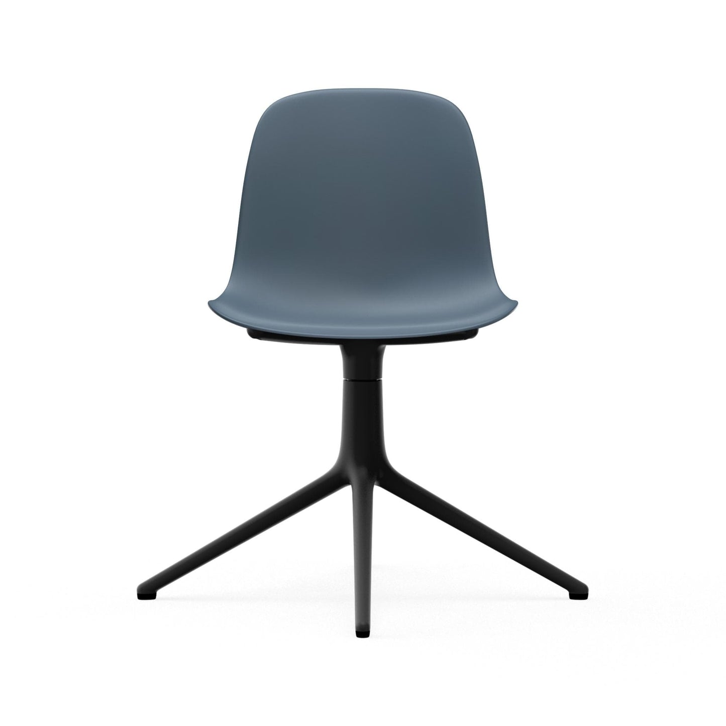 Form Chair Swivel 4L Black Alu