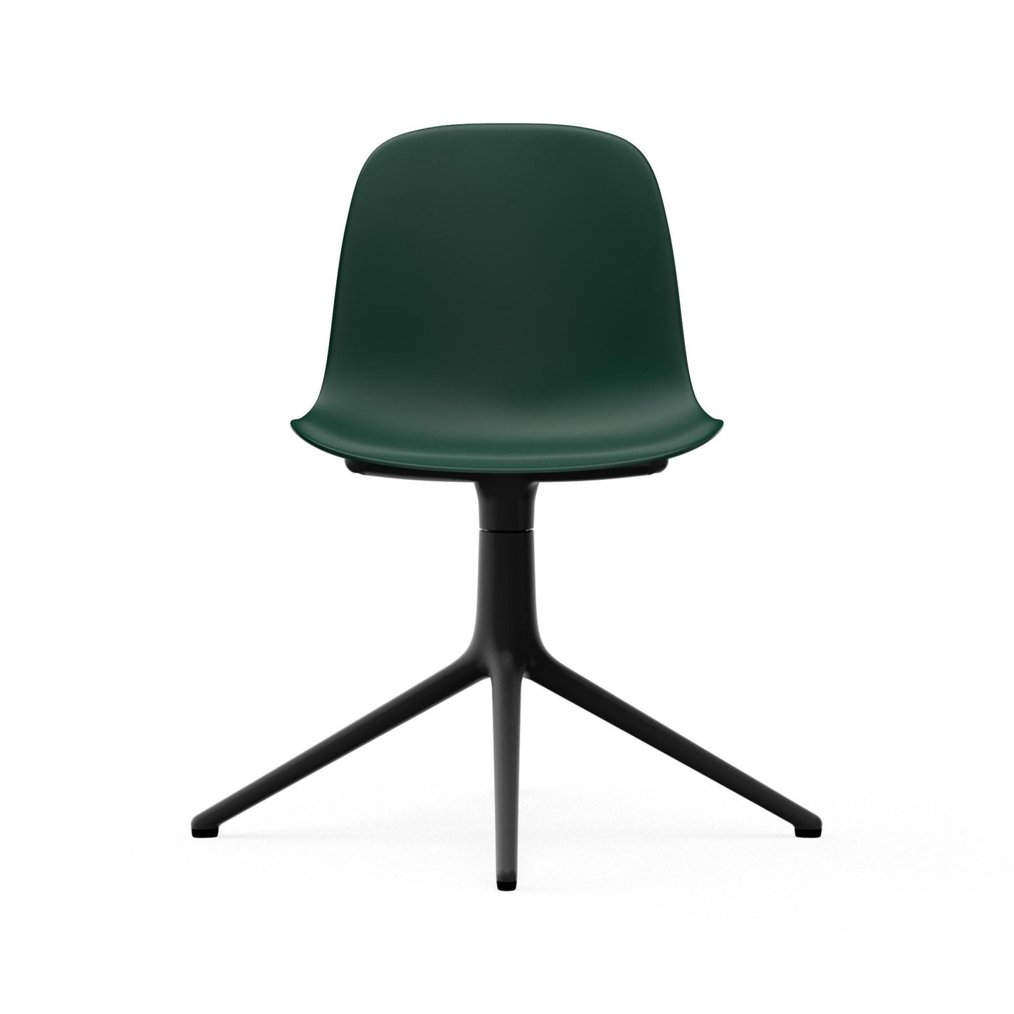 Form Chair Swivel 4L Black Alu